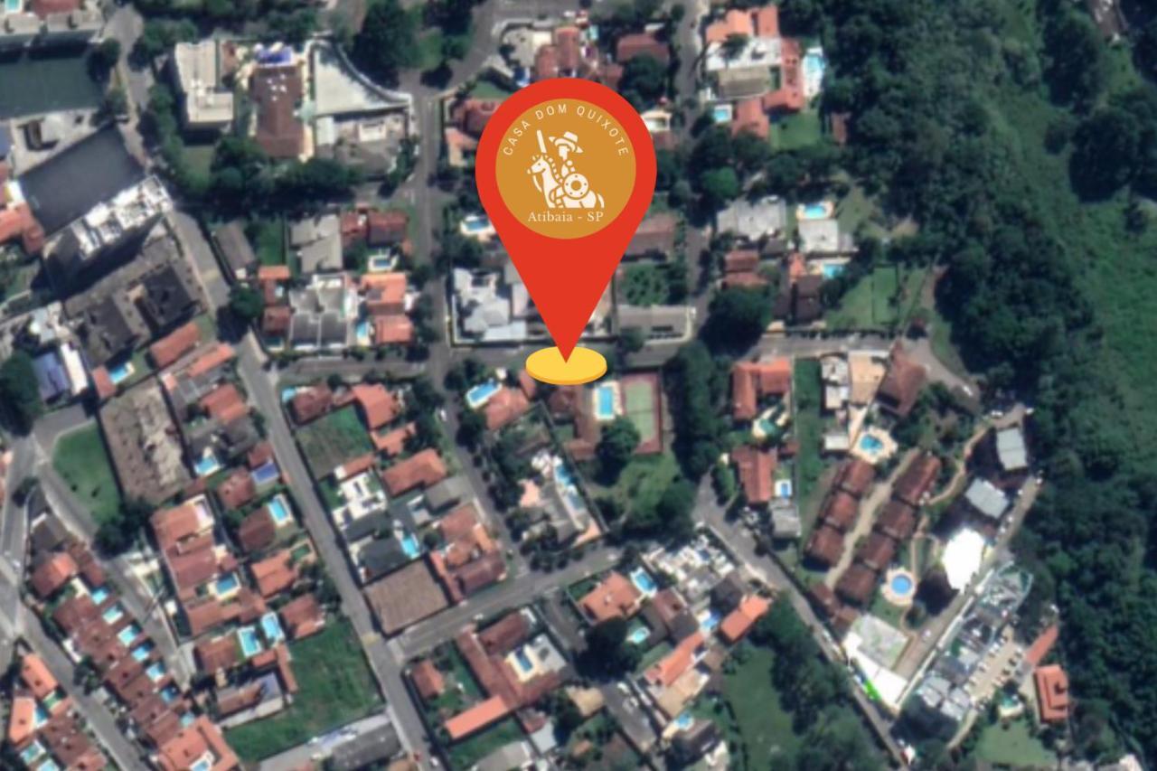Casa Dom Quixote, Pequena Chacara No Centro Da Cidade Villa Atibaia Eksteriør bilde
