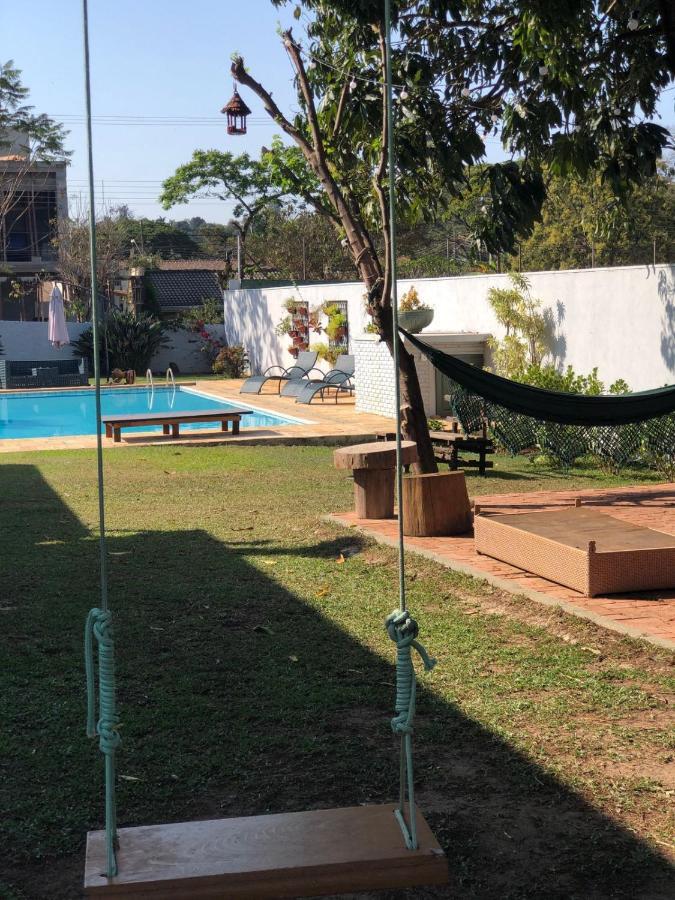 Casa Dom Quixote, Pequena Chacara No Centro Da Cidade Villa Atibaia Eksteriør bilde